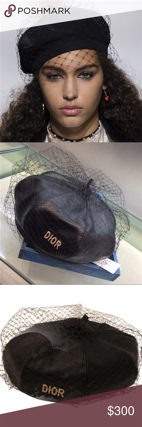 leather beret dior price|dio beanie.